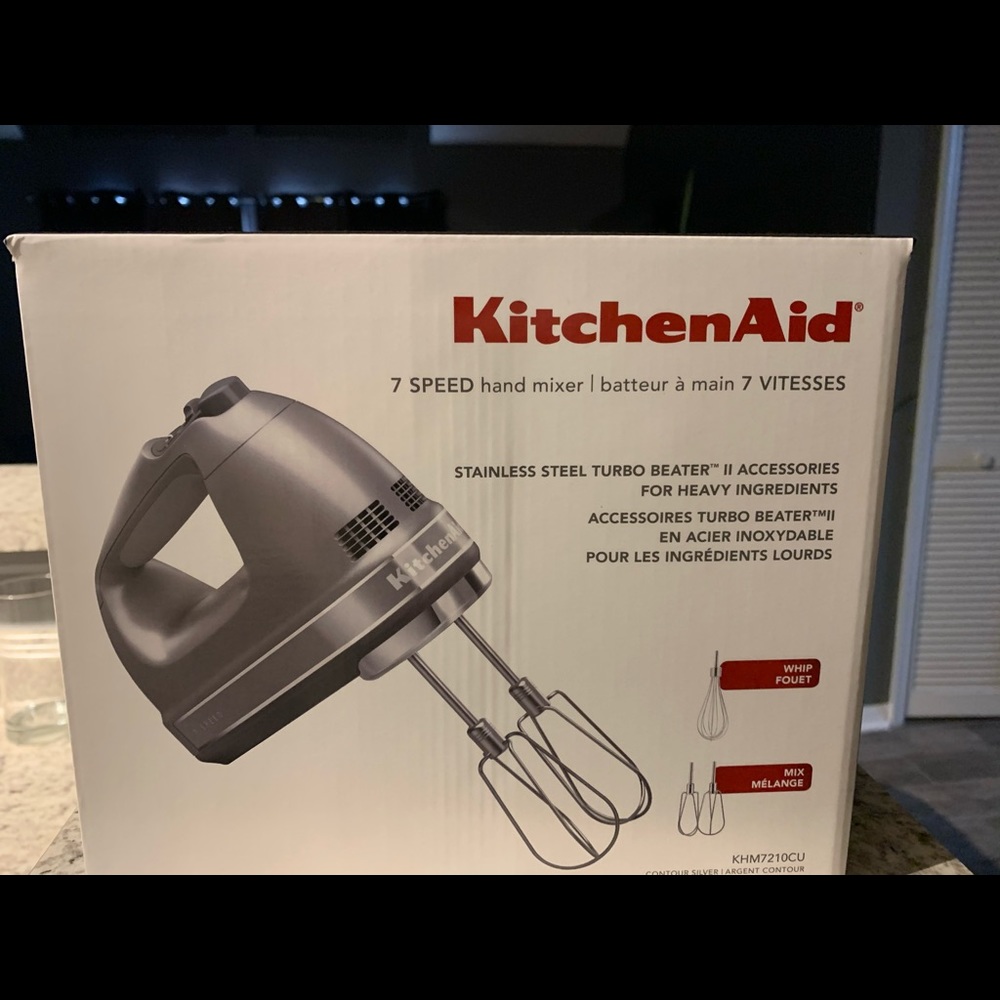 New.  Kitchen aid
